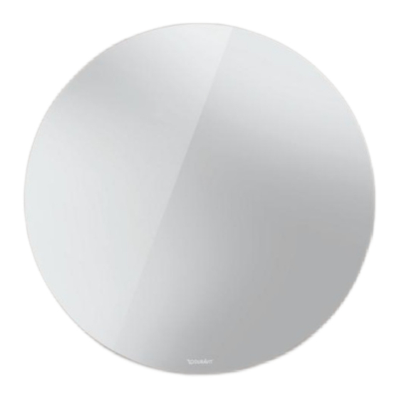 DURAVIT LM 7853 Mounting Instructions