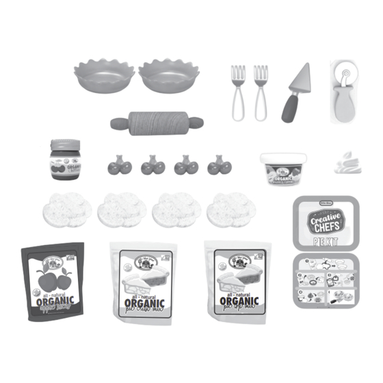 Little Tikes Creative CHEFS Pie Kit 488818 Instructions
