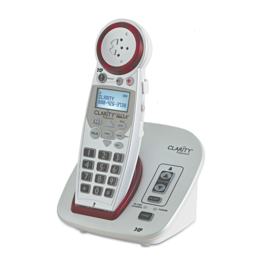 Clarity XLC3.4 User Manual