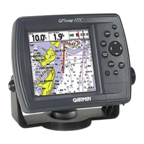 Garmin GPSMAP 172C Manual