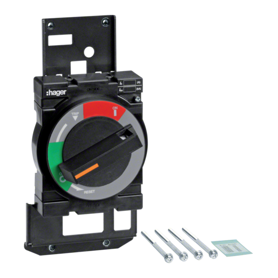 hager h3 h1600 User Instructions