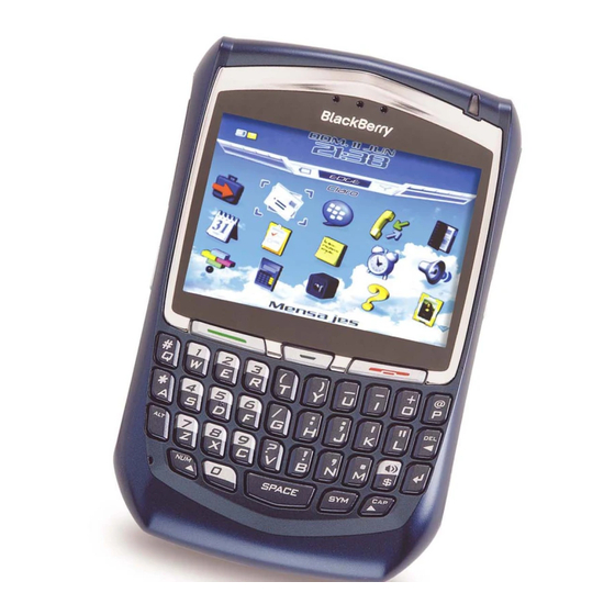 Blackberry 8700f Getting Started Manual
