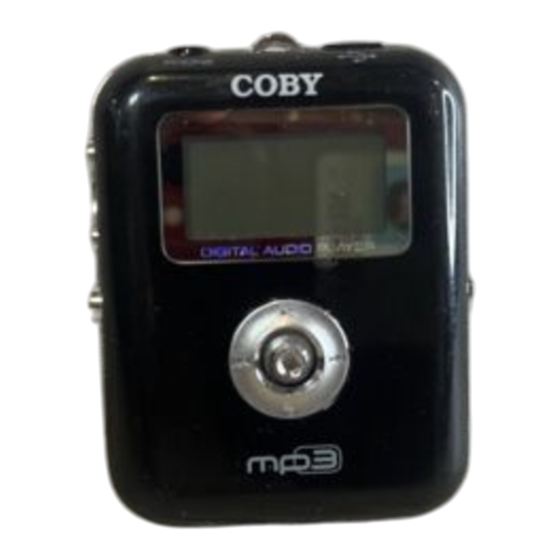 Coby MP-C641 Troubleshooting