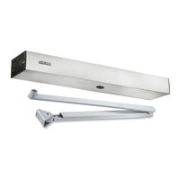 GEZE Slimdrive EMD-F Installation And Service Instructions Manual