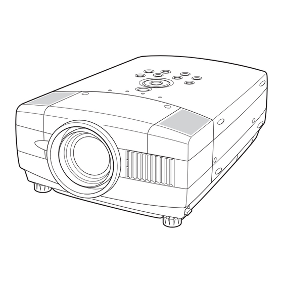 Sanyo PLC-XT11 Owner's Manual