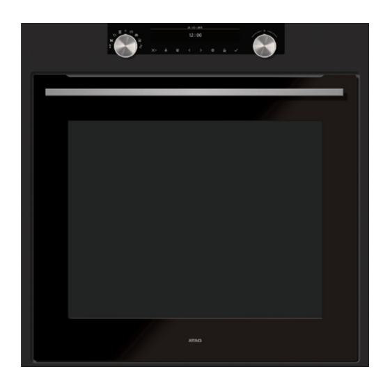 Atag OX6511D Instructions For Use Manual