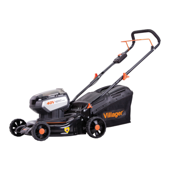 Villager Villy 6000 E Lawn Mower Manuals