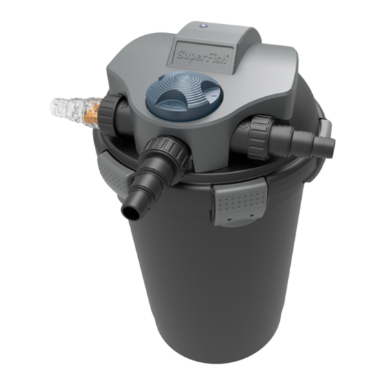 SuperFish TopClear Filter 5000 User Manual