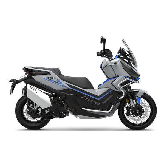 TAYO Zontes ZT368T-G 2024 Maintenance Manual