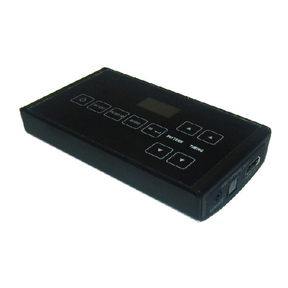 Converters.TV 873 Operation Manual