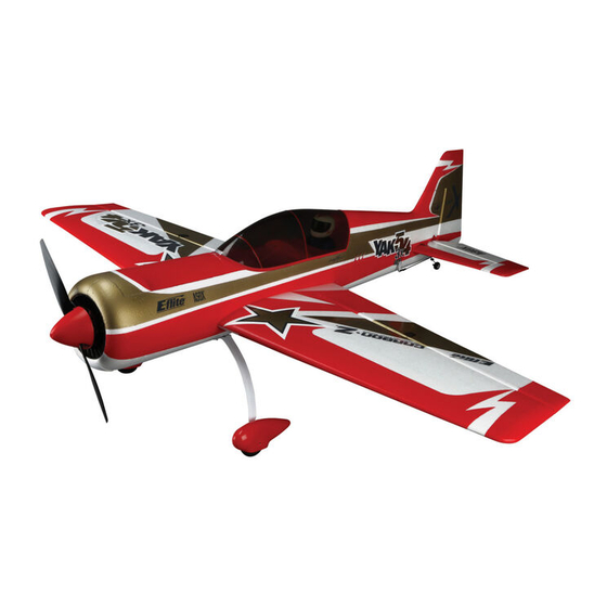 E-FLITE Carbon-Z Yak 54 3X Instruction Manual