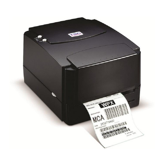 TSC TTP 243 Plus Service Manual