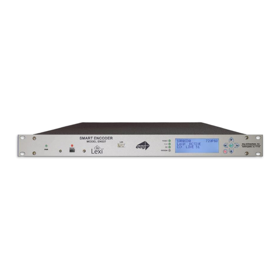 EEG EN537 Lexi User Manual