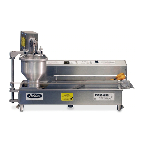 Belshaw Brothers Donut Robot Mark II Operator's Manual