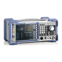 Rohde & Schwarz EVSG-K5 User Manual