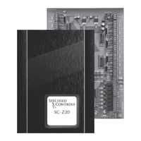 Specified Controls SC-Z20 Installation Manual