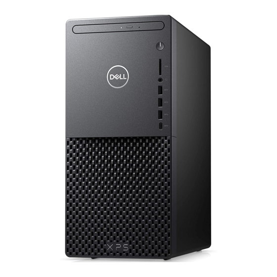 Dell XPS 8940 Setup And Specifications