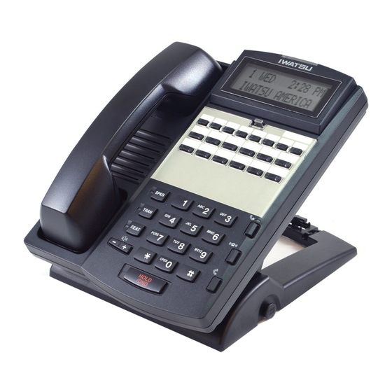 IWATSU ADIX APS TELEPHONE BASIC OPERATION MANUAL ManualsLib