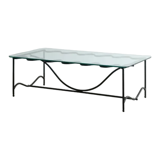 URBAN OUTFITTERS OPHELIA COFFEE TABLE Assembly Instructions