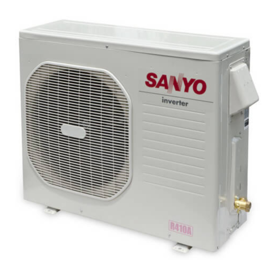 Sanyo KHS2472 Installation Instructions Manual
