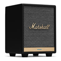 Marshall Amplification Uxbridge Voice with Amazon Alexa User Manual