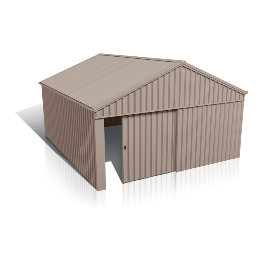 Stratco Gable Homesheds Installation Manual