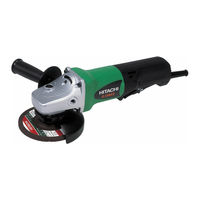 Hitachi Koki G 13SE Handling Instructions Manual