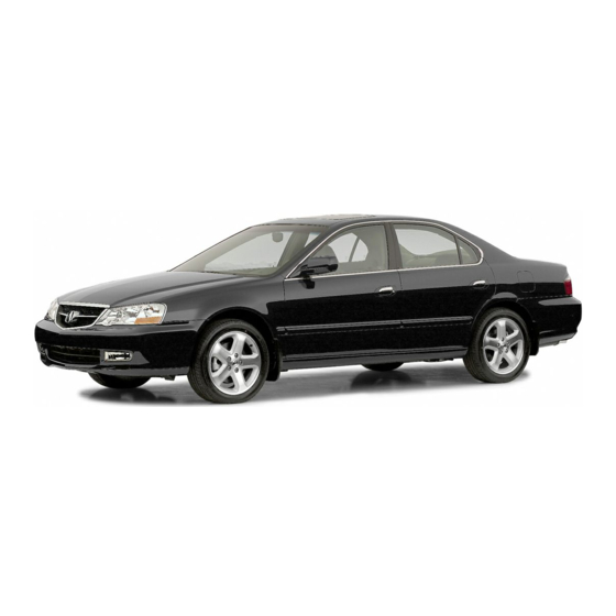 Acura  3.2 TL 2003 Owner's Manual