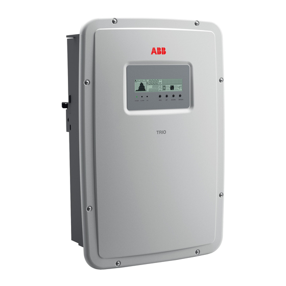 ABB TRIO-7.5-TL-OUTD Product Manual