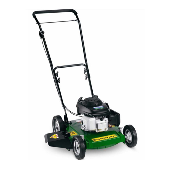 EASTMAN WMS20-H Commercial Slope Mower Manuals