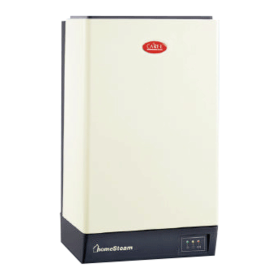 Carel homeSteam UM series Installation And Operation Manual