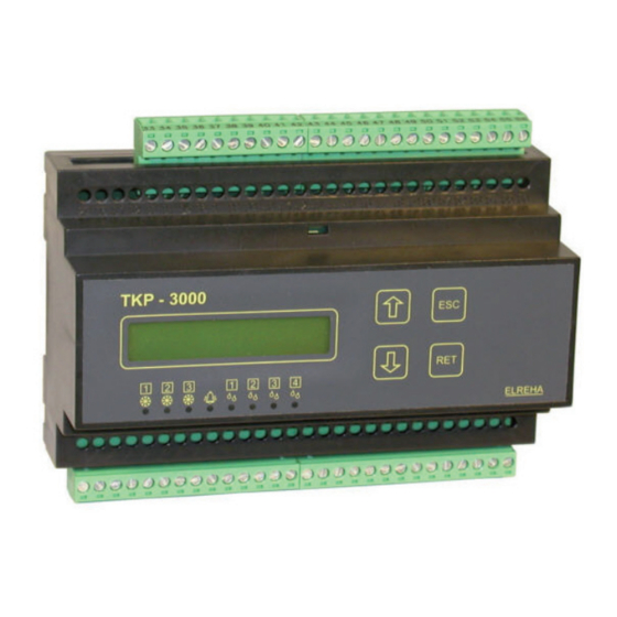 ELREHA TKP 3130/1 Technical Manual