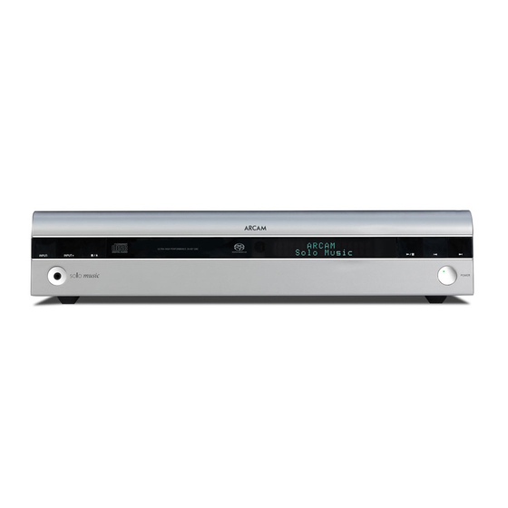 Arcam Solo Music Faq