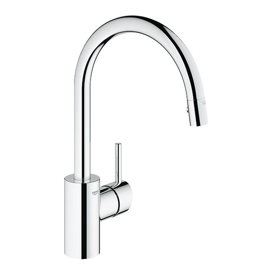 GROHE CONCETTO INSTALLATION INSTRUCTIONS MANUAL Pdf Download ManualsLib   Grohe Concetto 