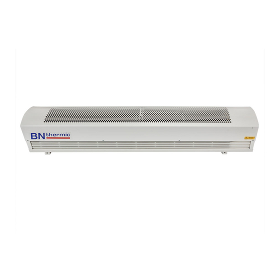 BN Thermic HCA2 Series Instructions Manual