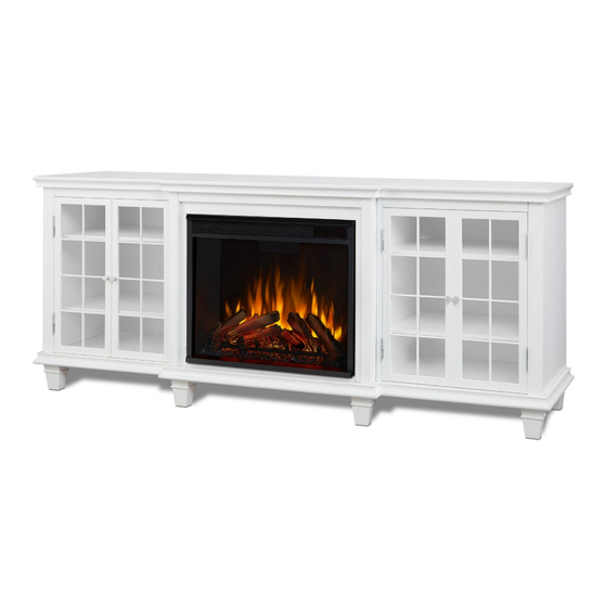 Real Flame Marlowe Entertainment 2770 Assembly Instructions Manual