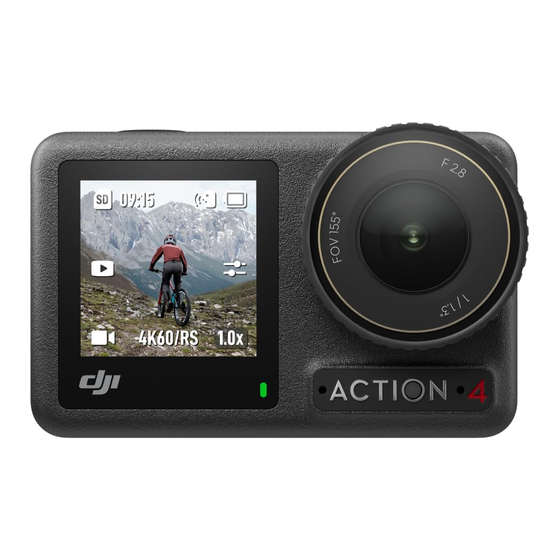 dji OSMO ACTION 4 Manual