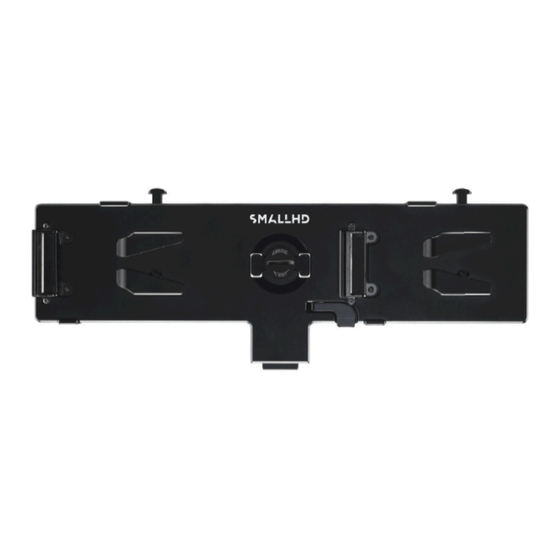Small HD 4K Monitor Dual Battery Plate User Manual
