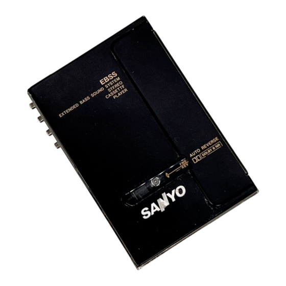 Sanyo JJ-P5 Service Manual