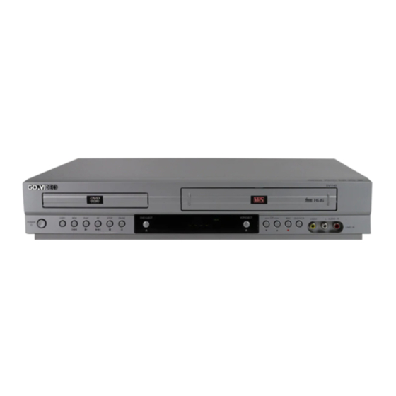 GoVideo DVD+VCR DV1140 Start Here