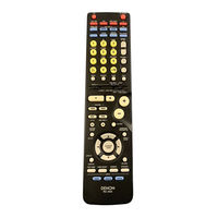 Denon RC-942 User Manual