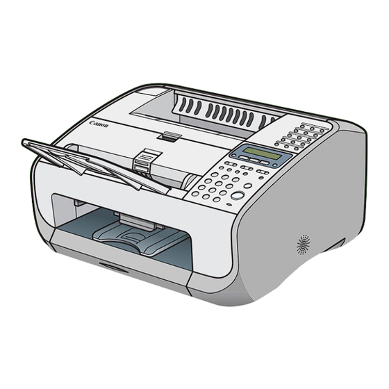 Canon FAX-L160 Starter Manual
