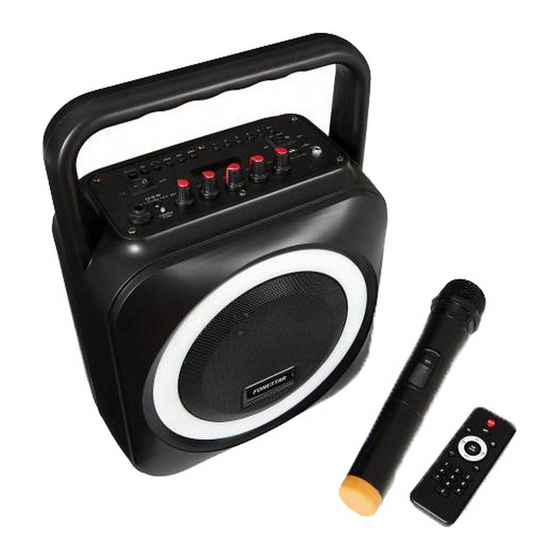 FONESTAR BOX-35LED Quick Start Manual