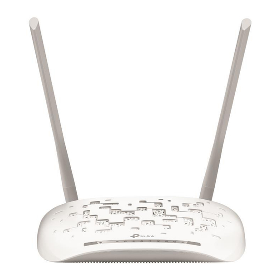 TP-Link TD-W8968 User Manual