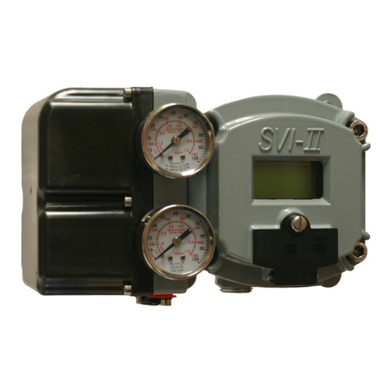 Baker Hughes Masoneilan SVI II AP Quick Start Manual