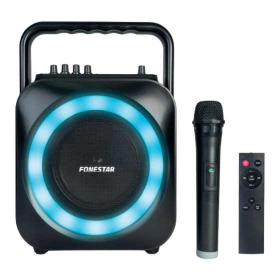 FONESTAR BOX-35LED Instruction Manual