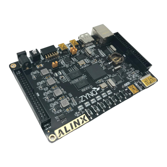 Alinx ZYNQ 7000 Manuals