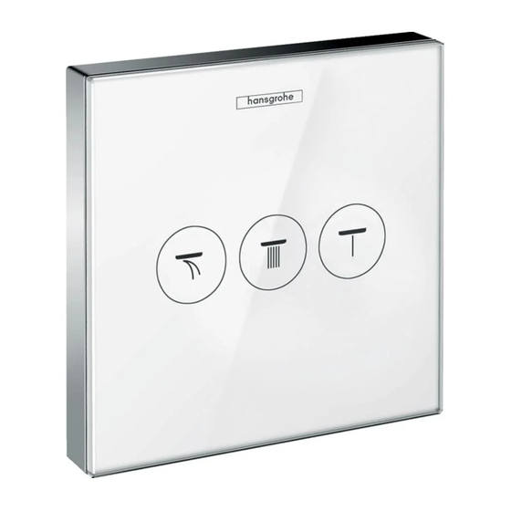 Hans Grohe ShowerSelect 15736 Series Instructions For Use/Assembly Instructions
