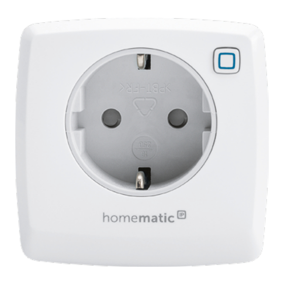 Homematic IP HmIP-PSM-2 Operating Manual