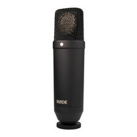 Rode Microphones NT1 Instruction Manual